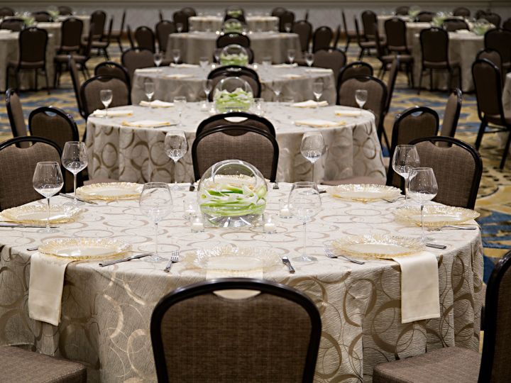 Banquet Table in Grand Ballroom