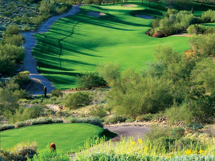 Aerial View of Golf Course