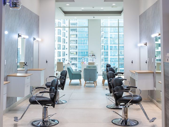 Chairs at Salon Spot