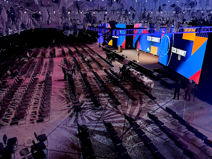 Grand Ballroom Setup for an Event