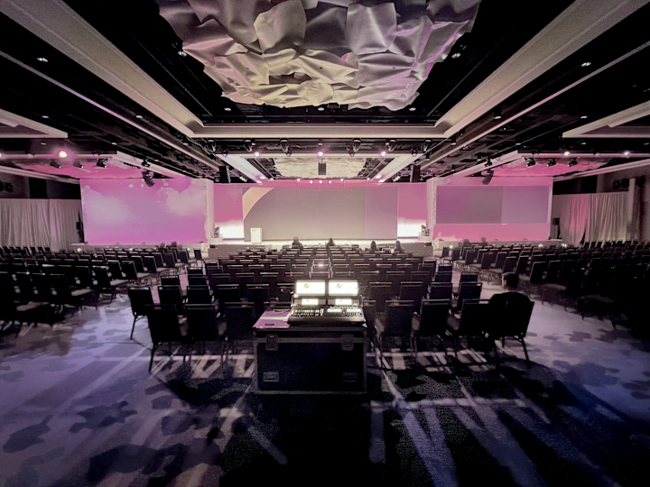 A Conference Room Setup for an Event