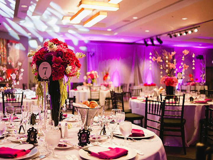 Configurația sălii de bal Cyril Magnin pentru o nuntă