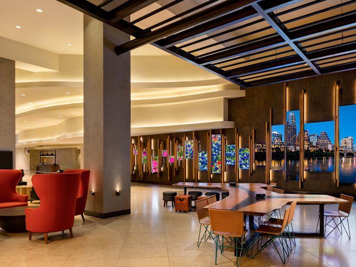 Lobby Entrance and Seating