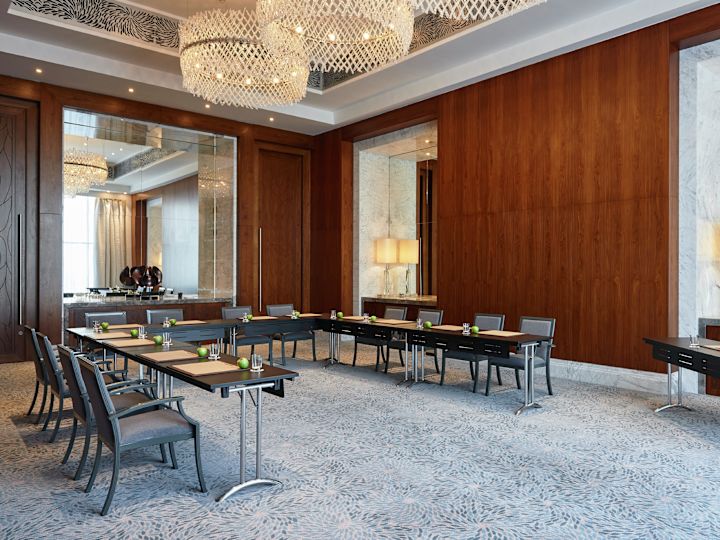 Iris Meeting Room set up in U-shape