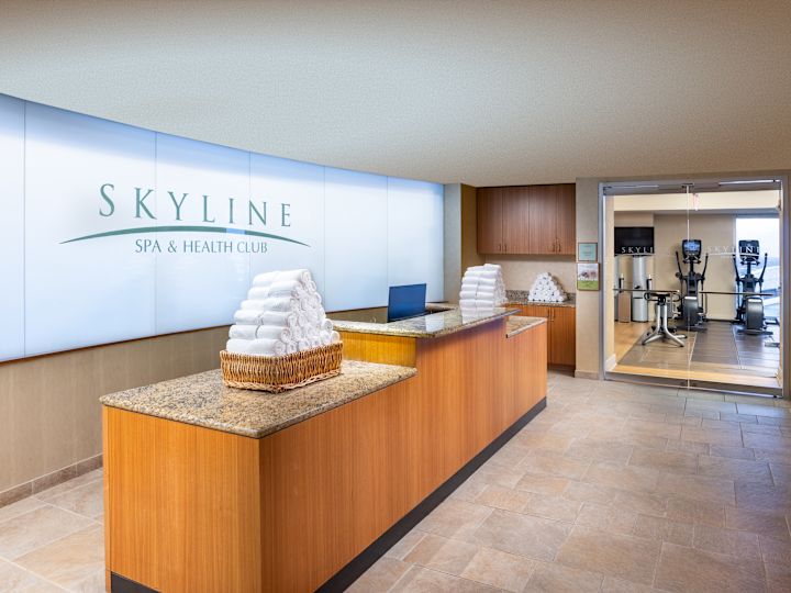 Skyline spa front desk