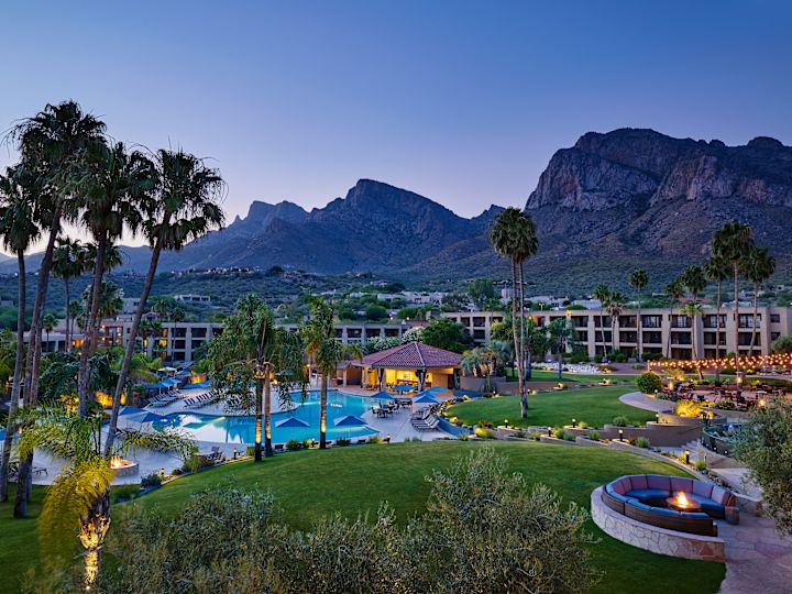 Pool Dusk