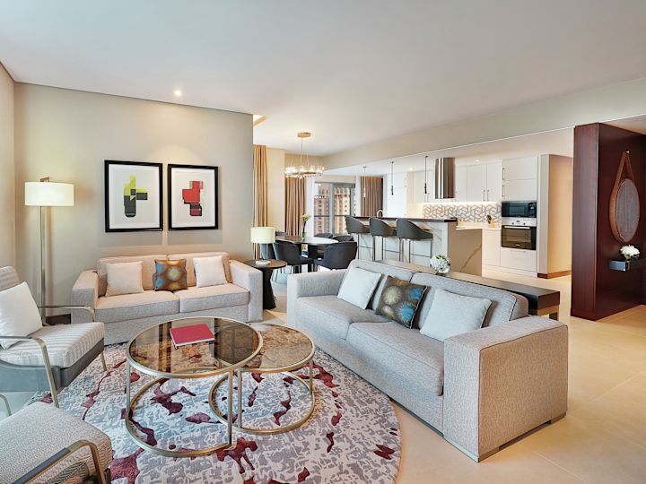 Superior Zimmer mit zwei Schlafzimmern – Wohnbereich