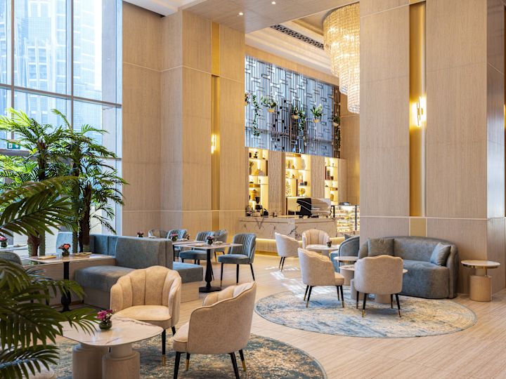 Lobby Lounge with Comfortable Sitting Area