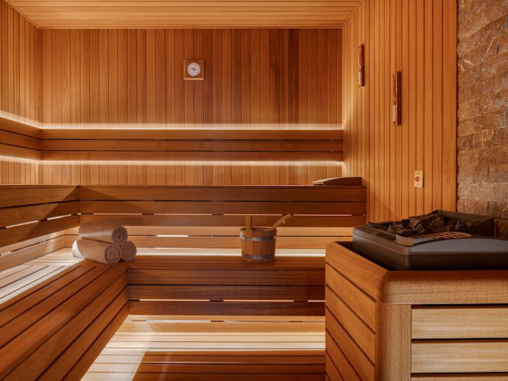 Sauna im Spa