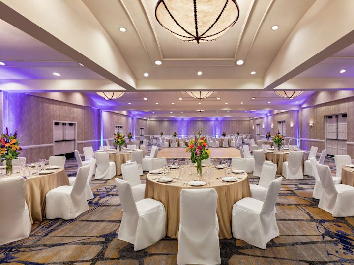 Ballroom Banquet Setup
