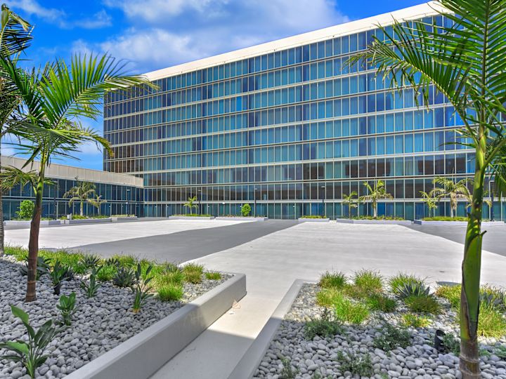 Outdoor Sunset Deck Meeting Space