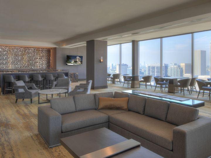 Rooftop Executive Lounge Area