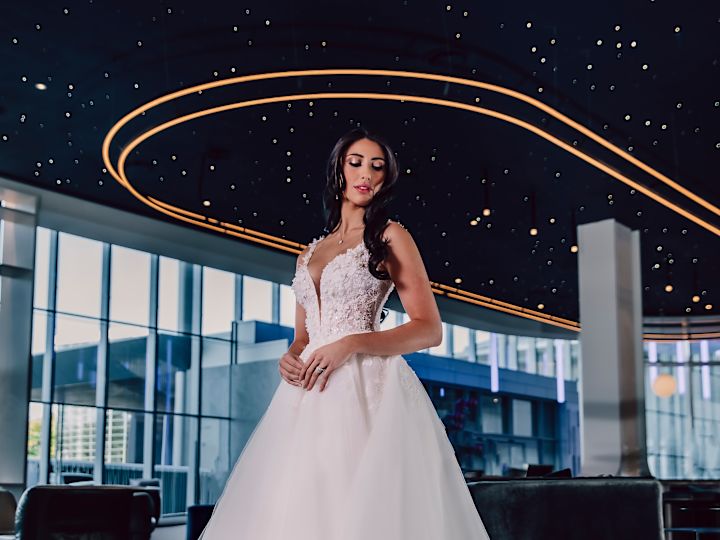 Bride in hotel