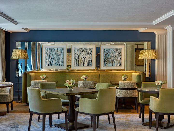 Dining Area in Breakfast Restaurant