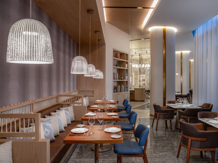 Essbereich des Restaurants