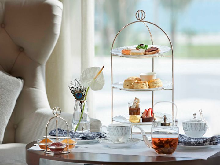 Peacock Alley Afternoon Tea with cakes