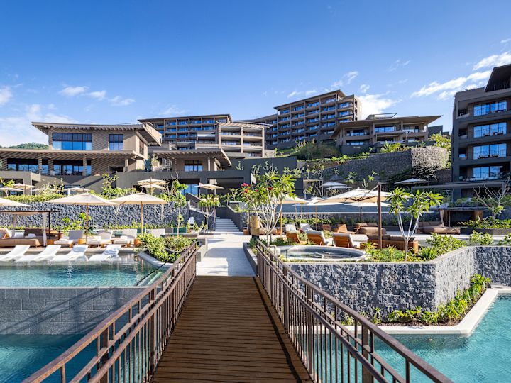 Vida Restaurant Terrace by the Pool Area