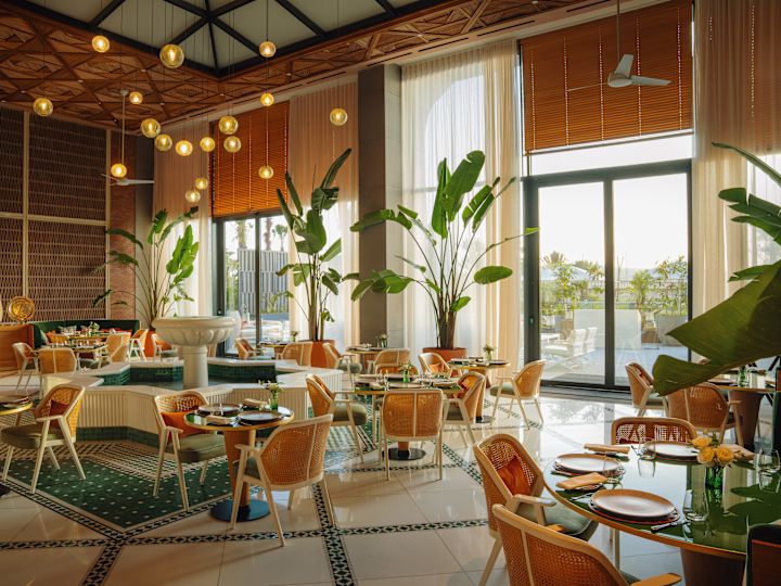 Coin repas de la Brasserie Magnolia