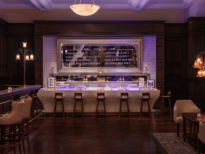 Pink Oyster Bar Area