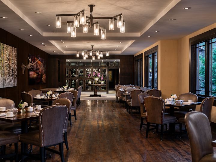 powder restaurant seating area