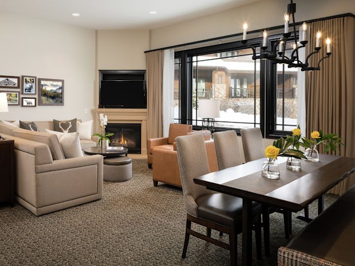 Lounge area with comfortable seating