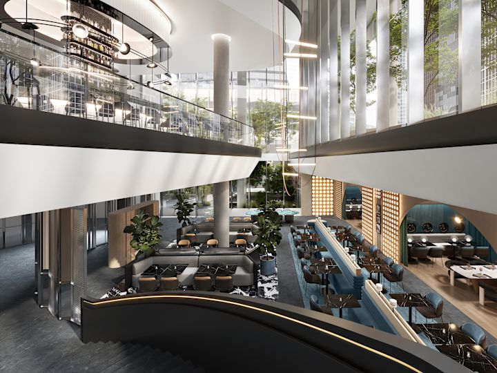 Ganztägig geöffnete Küche