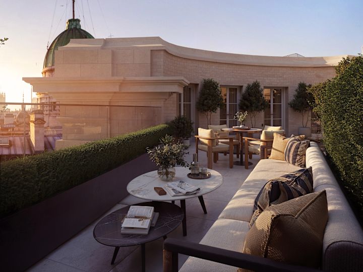 Rooftop Terrace with Seating