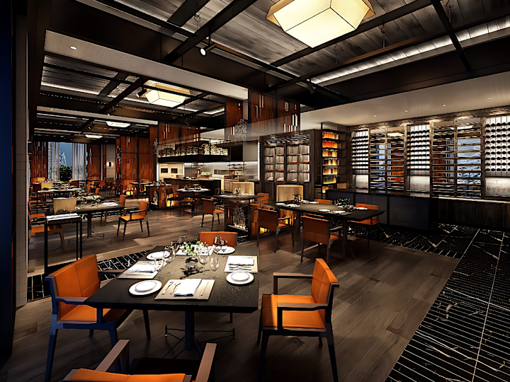 Restaurant "Marmor", Sitzbereich