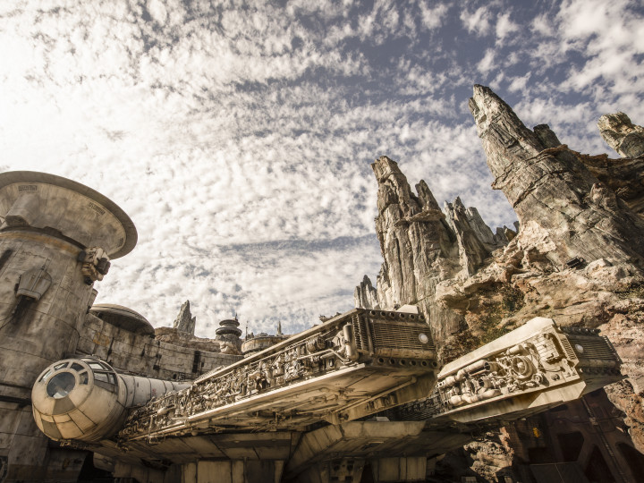 Star Wars attraction at Disney Land