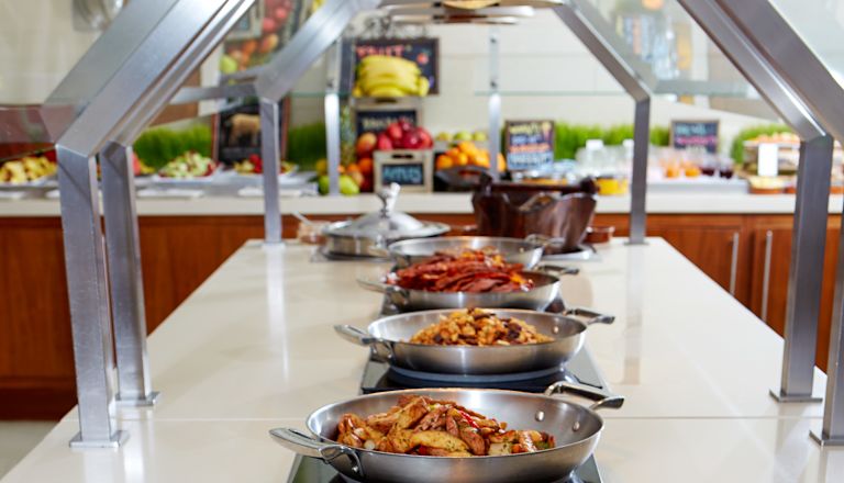 Selezione di buffet per la prima colazione