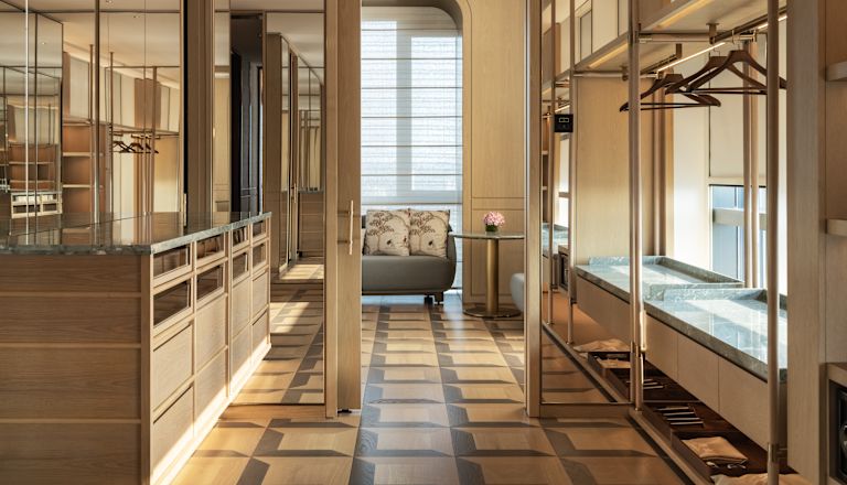 Two Bedroom Suite walk-in closet
