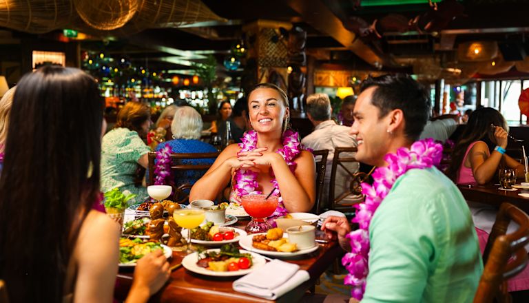 People Dining at Trader Vic's JBR