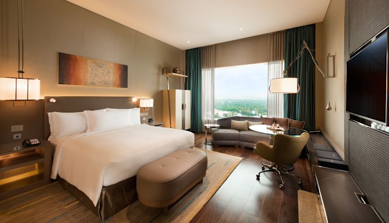 Deluxe Zimmer mit Kingsize-Bett