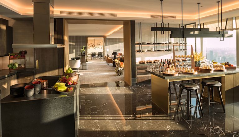 Executive Lounge con opzioni gastronomiche