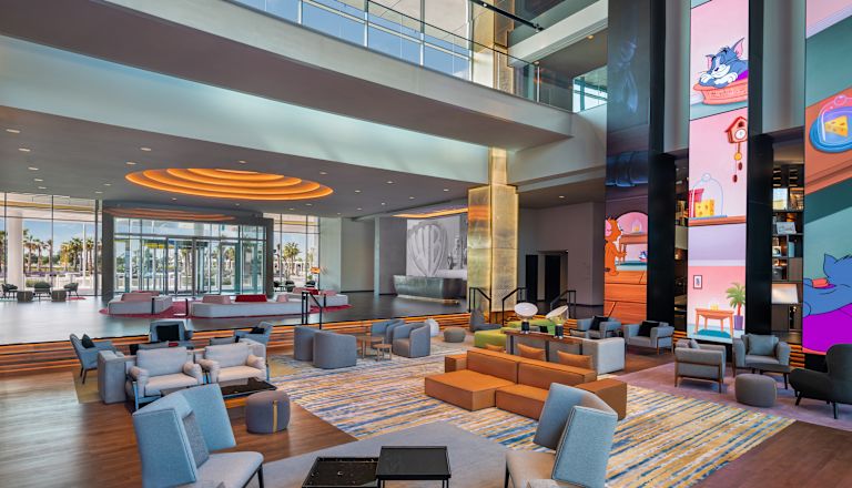 Blick auf die Lobby