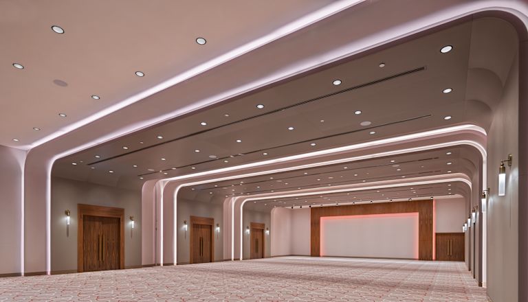 Leerer Ballsaal