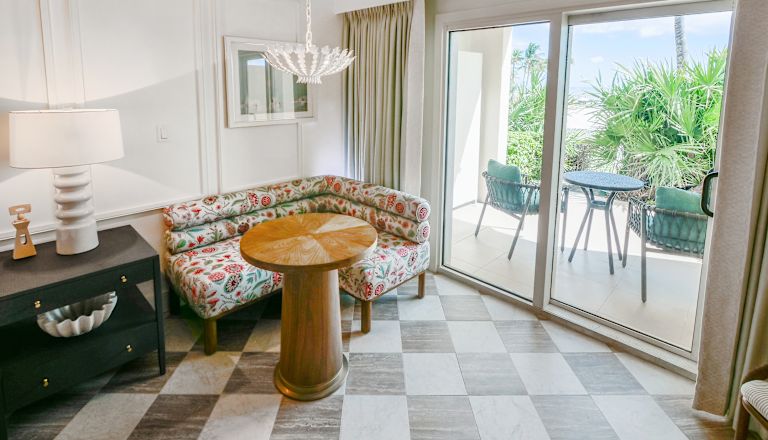 Model room sitting area