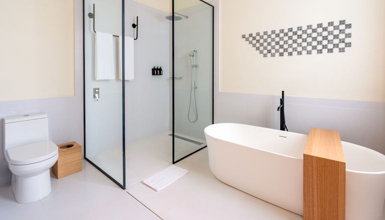 Suite con letto king size - Bagno