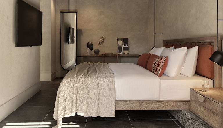 King Guest Room with HDTV
