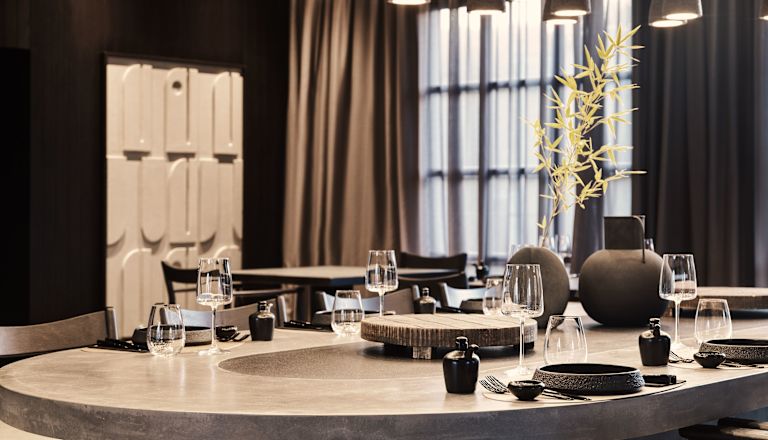 Dining Table at Niku Asian Restaurant