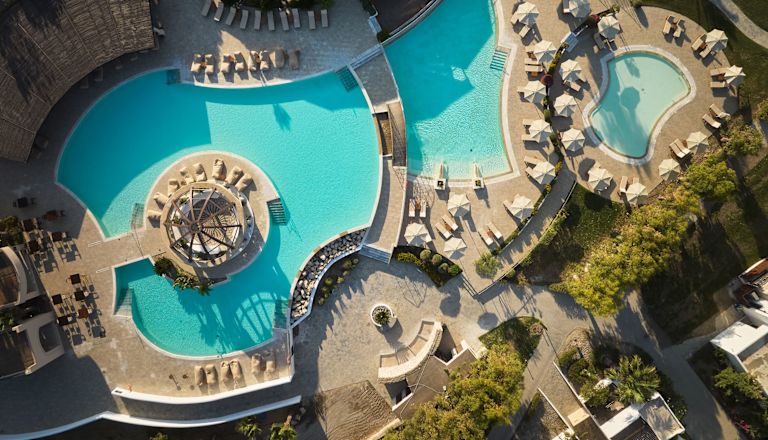 Aerial View Of Pool