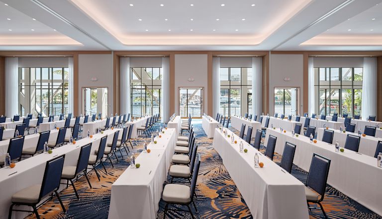 Intracoastal ballroom classroom setup