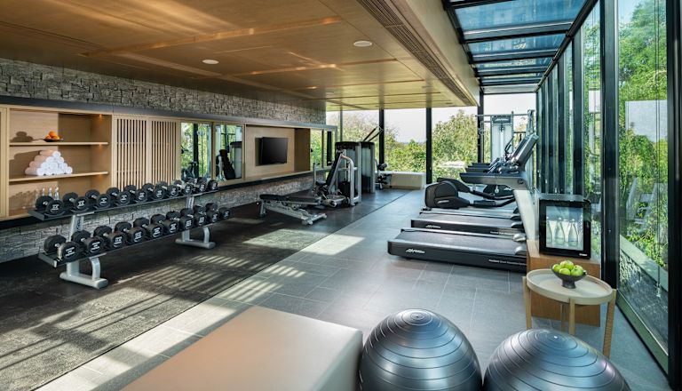 Fitness room shot