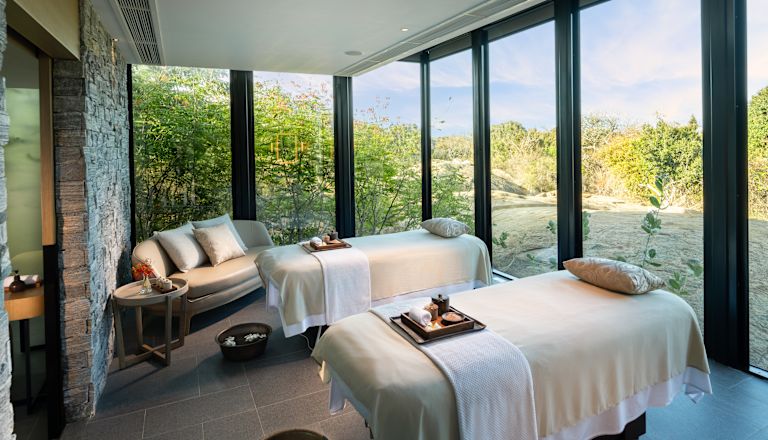 Spa treatment room