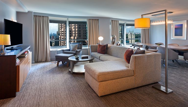 Executive Presidential Suite Living Room