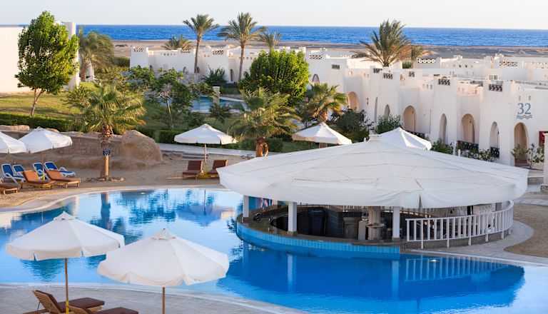 Outdoor Swimming Pool and Hotel Exterior