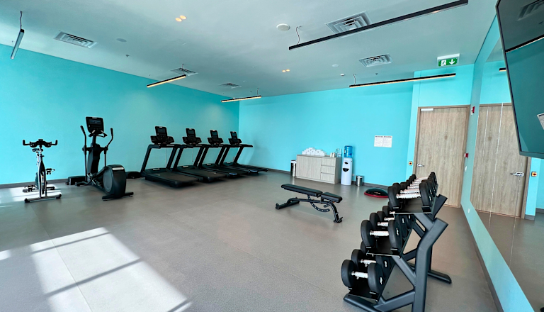 Fotografía del gimnasio