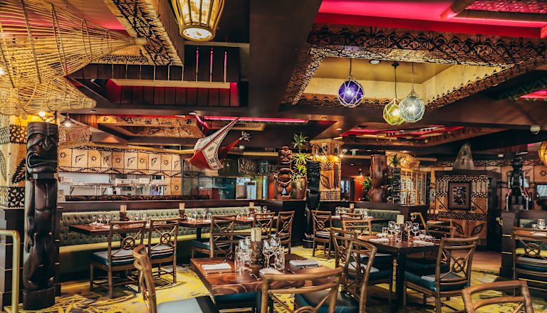 Trader Vic's Dining Area