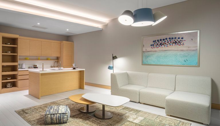 King premium suite woongedeelte