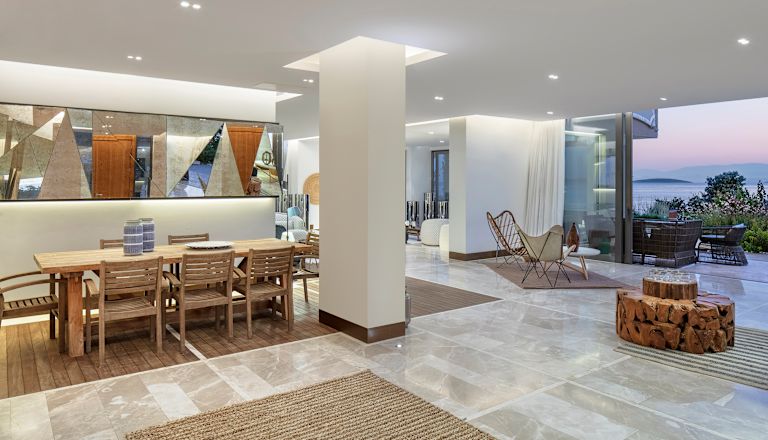 Villa loungegedeelte